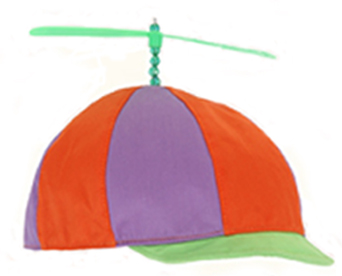Tweedledee Hat from Alice in Wonderland